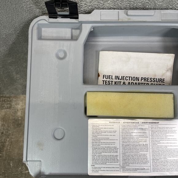 Lang Tools (Star Products) DELUXE GLOBAL FUEL INJECTION PRESSURE TEST SET (READ) - Picture 12 of 16